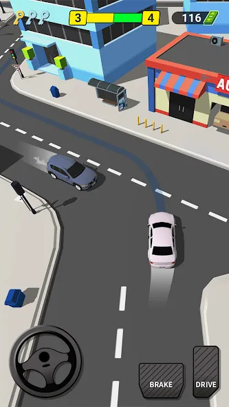 Pick Me Up 3D: Taxi Game (Пик Ми Ап 3Д)  [МОД Unlimited Money] Screenshot 3