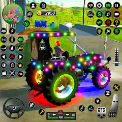 Скачать взлом Tractor Farming Games 2023 [МОД Mega Pack] на Андроид