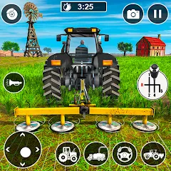 Скачать взлом Real Tractor Driving Games (Риал Трактор Драйвинг Геймс)  [МОД Бесконечные деньги] на Андроид