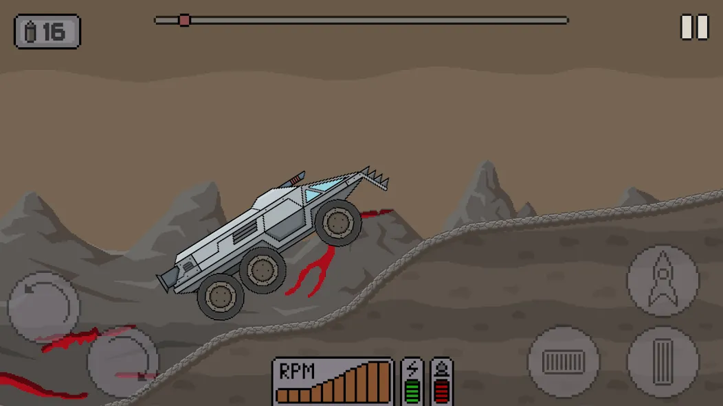 Death Rover: Space Zombie Race (Дэт Ровер)  [МОД Mega Pack] Screenshot 5