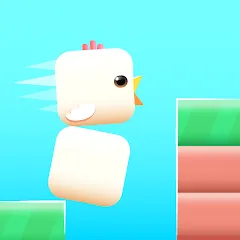 Скачать взлом Square Bird - Flappy Chicken (Сквер Брд)  [МОД Меню] на Андроид