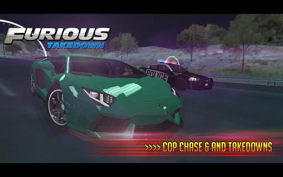 Furious: Takedown Racing (Фьюриъс)  [МОД Unlimited Money] Screenshot 3