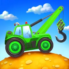 Скачать взлом Build a House: Building Trucks [МОД Бесконечные деньги] на Андроид