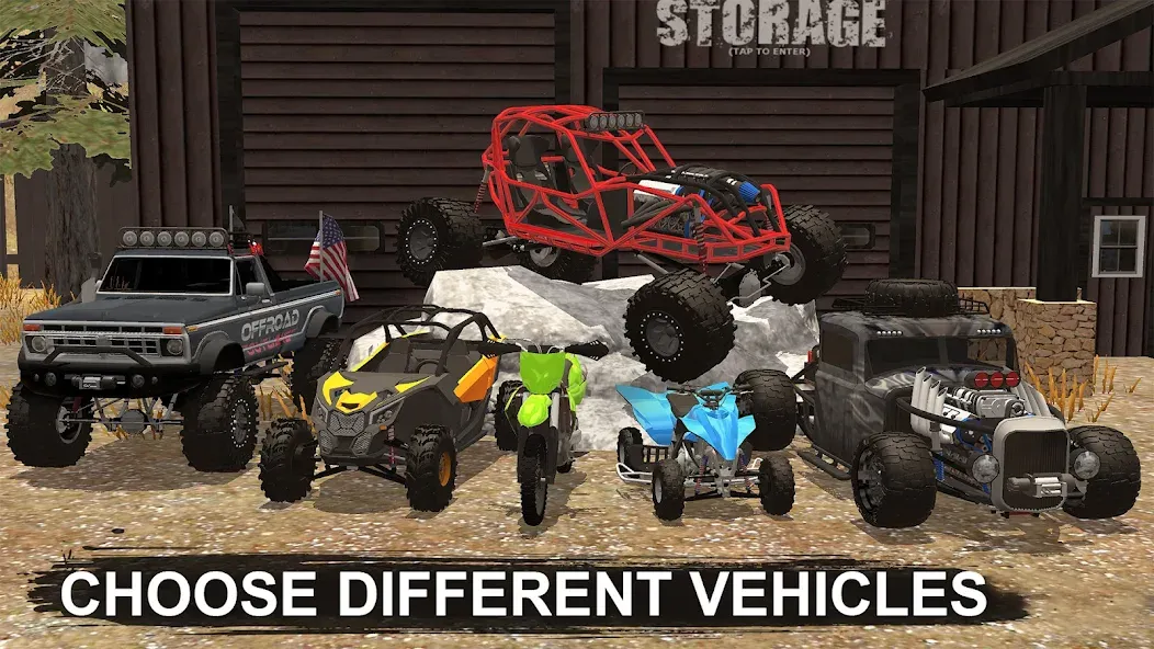 Offroad Racing & Mudding Games  [МОД Бесконечные монеты] Screenshot 3