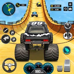 Скачать взлом Monster Truck Games- Car Games [МОД Бесконечные деньги] на Андроид