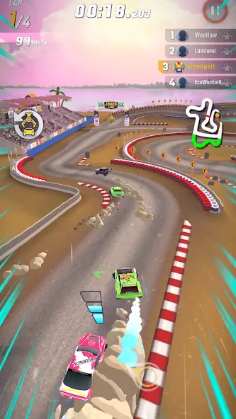 Rally Clash - Car Racing Game (Ралли Клаш)  [МОД Menu] Screenshot 1