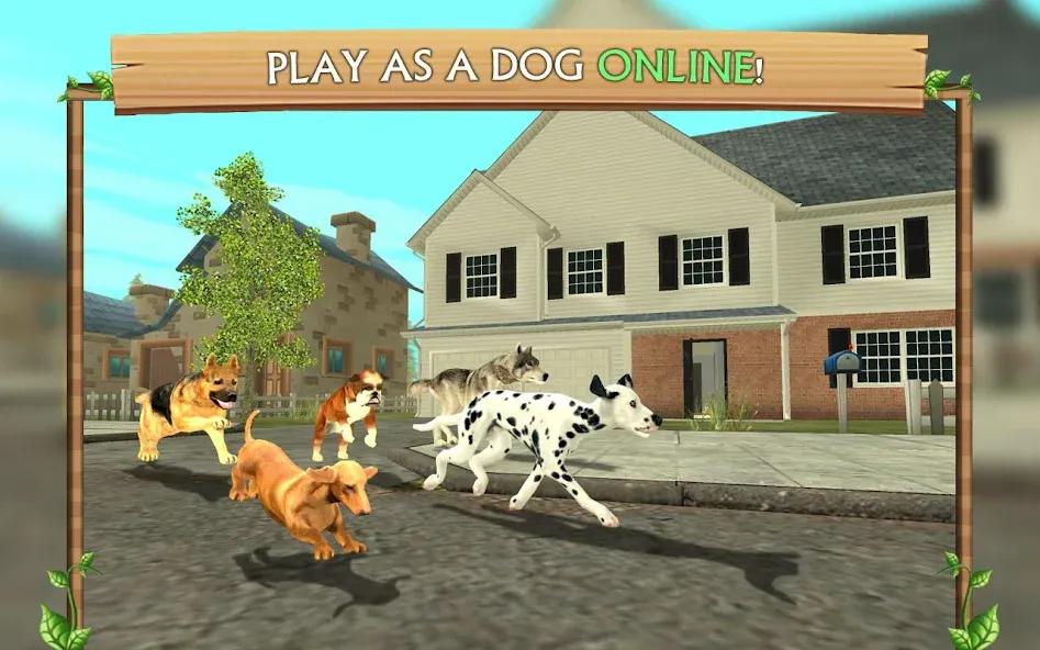 Dog Sim Online: Raise a Family  [МОД Много денег] Screenshot 1