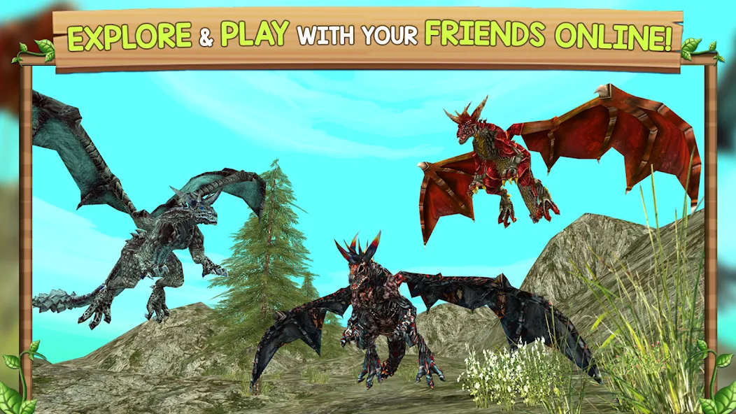 Dragon Sim Online: Be A Dragon  [МОД Unlimited Money] Screenshot 4