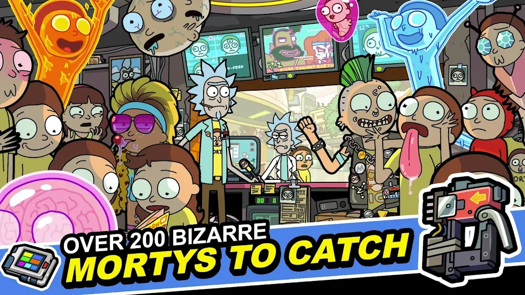 Rick and Morty: Pocket Mortys (Покет Мортис)  [МОД Unlocked] Screenshot 4