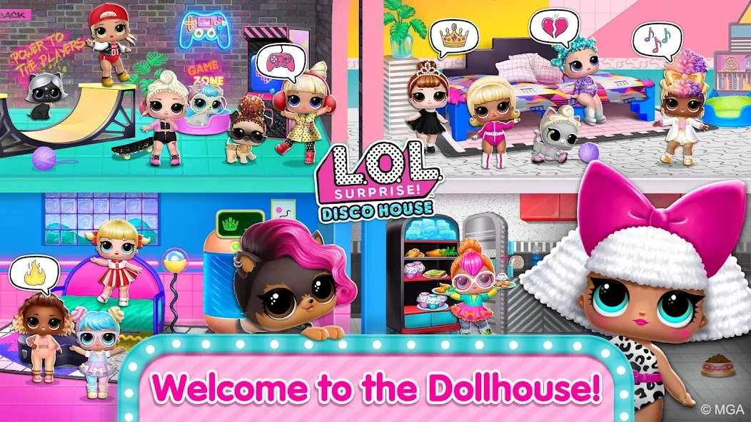 L.O.L. Surprise! Disco House  [МОД Unlimited Money] Screenshot 2