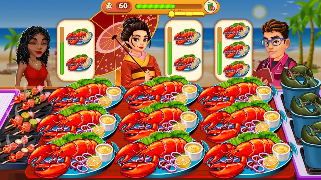 Cooking Max: Restaurant Games (Кукинг Макс)  [МОД Меню] Screenshot 2