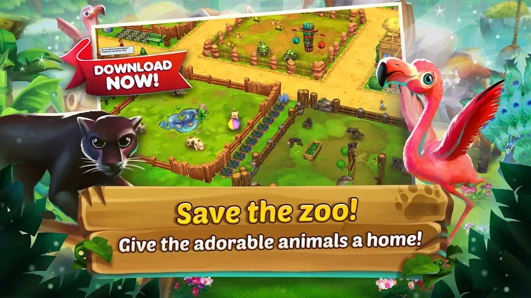 Zoo 2: Animal Park (Зу 2)  [МОД Menu] Screenshot 1