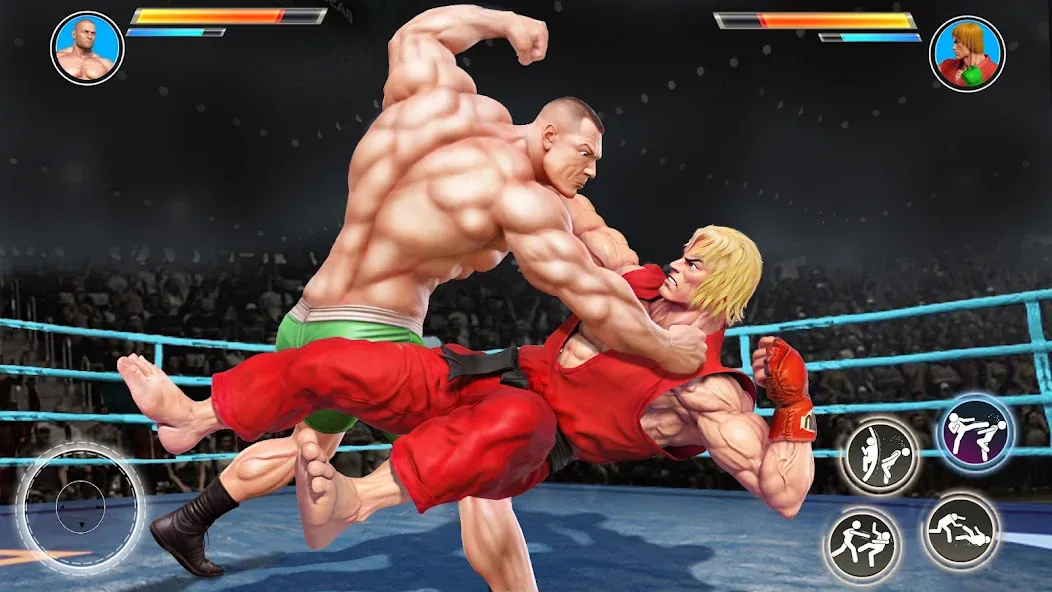 Kung Fu Heros: Fighting Game (упергеройский файтинг Кунгфуигры)  [МОД Много денег] Screenshot 2