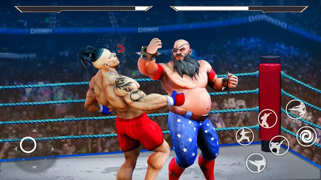 Kung Fu Heros: Fighting Game (упергеройский файтинг Кунгфуигры)  [МОД Много денег] Screenshot 5