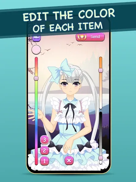 Anime Dress Up for Adults  [МОД Все открыто] Screenshot 4
