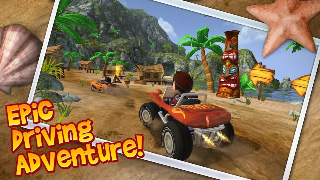 Beach Buggy Blitz (Бич Багги Блиц)  [МОД Бесконечные монеты] Screenshot 1