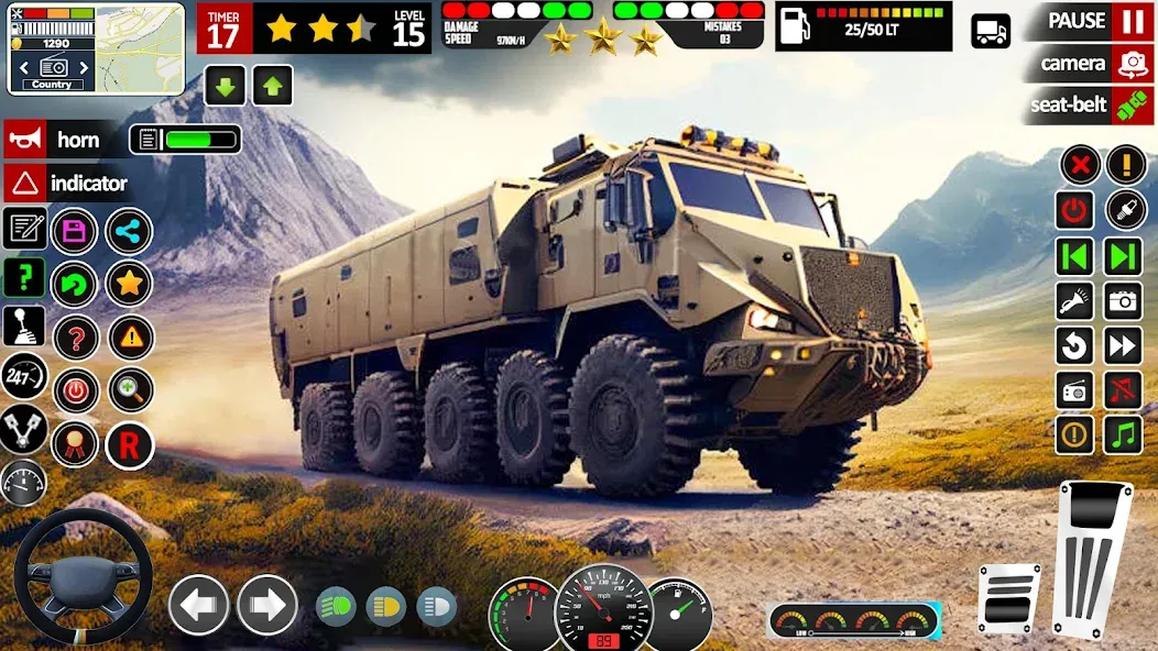 Army Truck Transport Game 2023  [МОД Все открыто] Screenshot 2