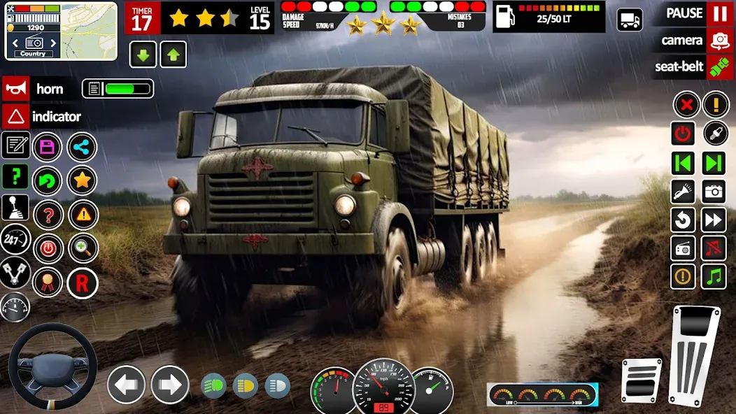 Army Truck Transport Game 2023  [МОД Все открыто] Screenshot 5