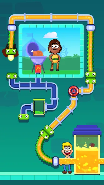 Flow Legends: Pipe Games (Флоу Легенды)  [МОД Меню] Screenshot 2