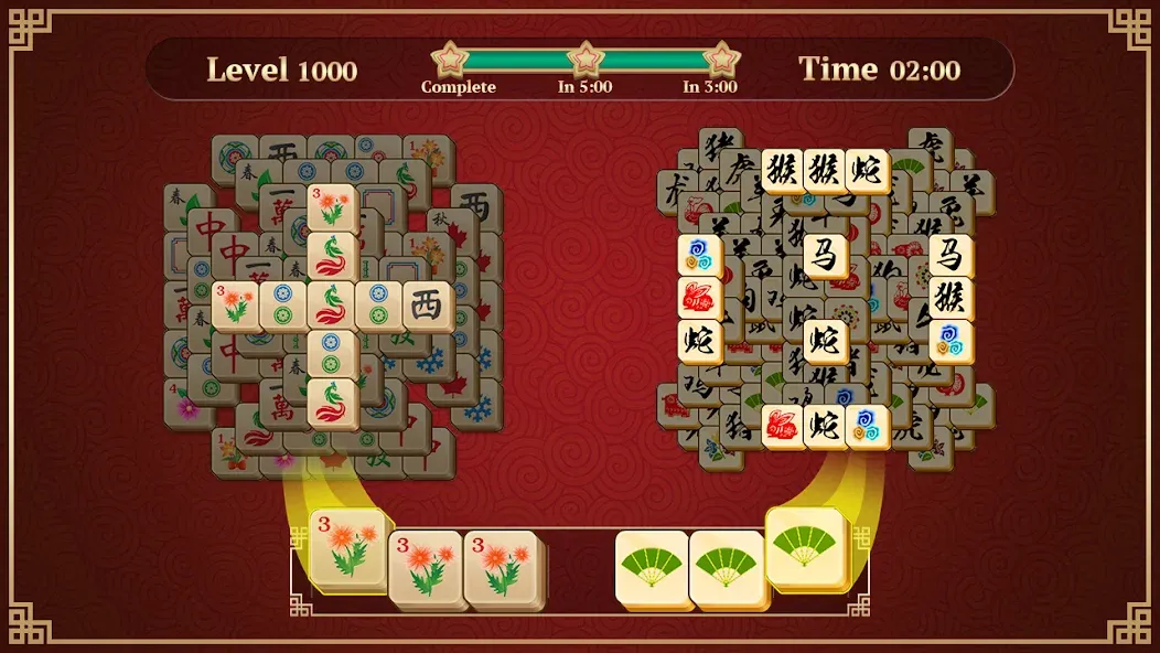 Mahjong Solitaire: 3 Tiles (Маджонг Классик)  [МОД Много денег] Screenshot 3