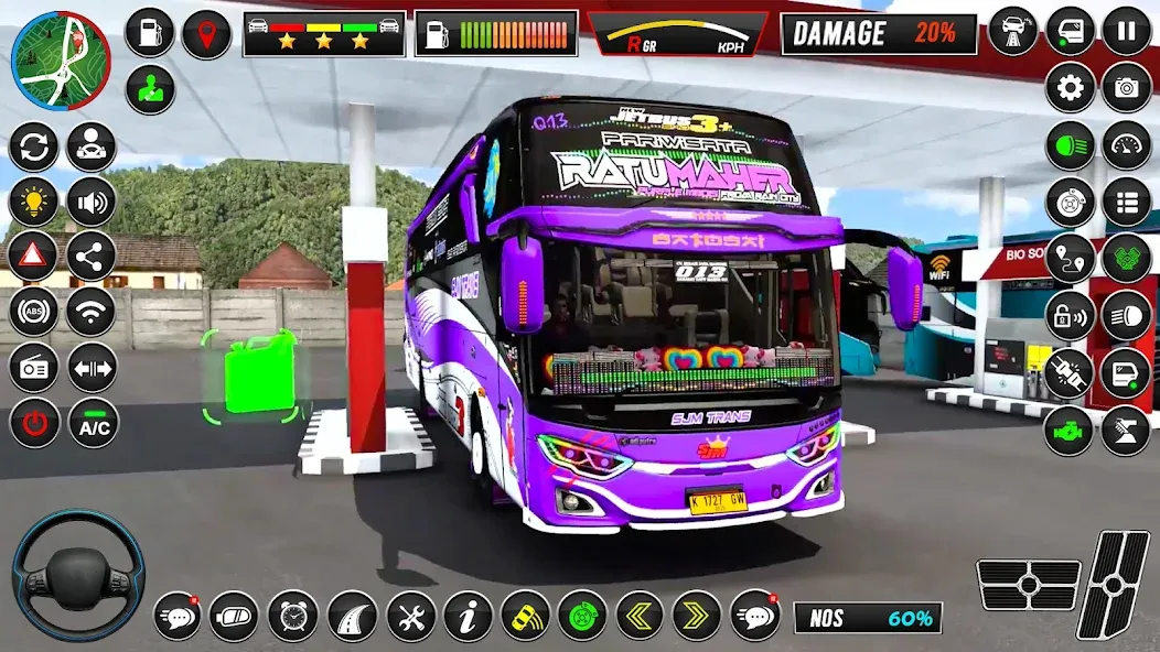 Euro Bus Simulator - Bus Games  [МОД Все открыто] Screenshot 5