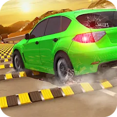 Скачать взлом Car Crash Speed Bump Car Games [МОД Mega Pack] на Андроид