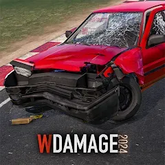 Скачать взлом WDAMAGE: Car Crash (ВДАМАГЕ)  [МОД Menu] на Андроид