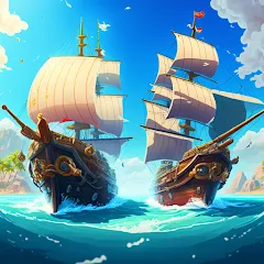 Скачать взлом Pirate Raid - Caribbean Battle (Пиратское налетении) [МОД Бесконечные деньги] на Андроид