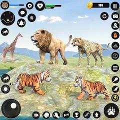 Скачать взлом Tiger Simulator Animal Games (Тигровый симулятор  игры с животными)  [МОД Бесконечные деньги] на Андроид