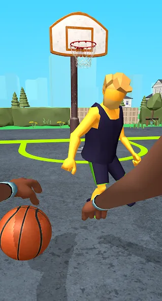 Dribble Hoops (Дрибл Хупс)  [МОД Меню] Screenshot 1