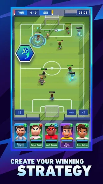 AFK Football: RPG Soccer Games  [МОД Меню] Screenshot 1