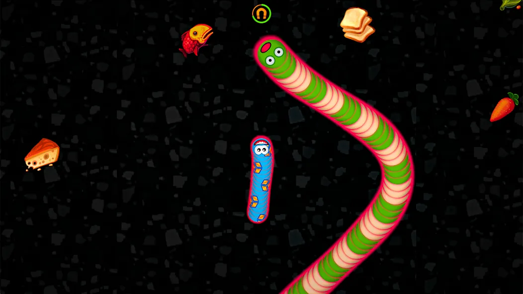 Worms Zone .io - Hungry Snake  [МОД Mega Pack] Screenshot 5