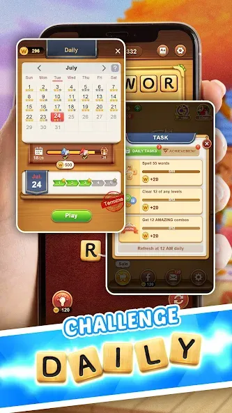 Word Connect (Ворд Коннект)  [МОД Unlimited Money] Screenshot 4