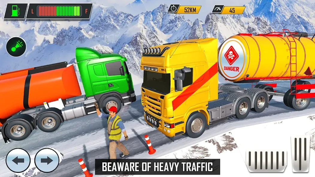 Offroad Oil Tanker Truck Games (Оффроуд Игры на машинецистерне для нефти)  [МОД Меню] Screenshot 4