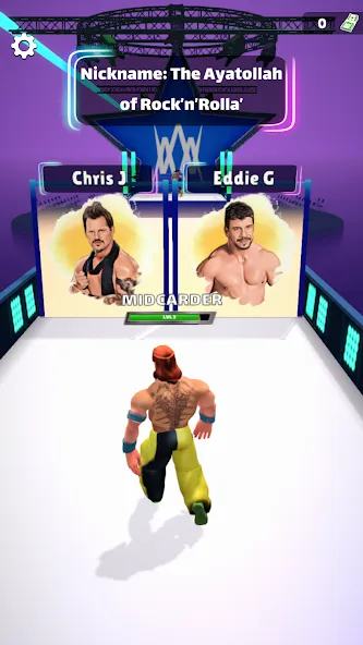 Wrestling Trivia Run (Рестлинг Тривия Ран)  [МОД Меню] Screenshot 1