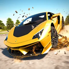 Скачать взлом Car Crash: 3D Mega Demolition (Кар краш)  [МОД Бесконечные деньги] на Андроид