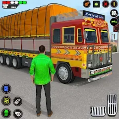 Скачать взлом Indian Truck Drive Truck Games (Индийский грузовой симулятор)  [МОД Много денег] на Андроид