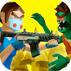 Скачать взлом Two Guys & Zombies 3D: Online [МОД Много монет] на Андроид