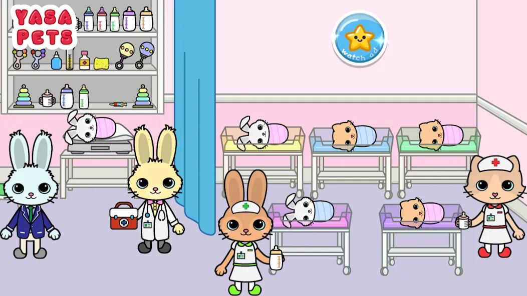 Yasa Pets Hospital (Яса Петс Хоспитал)  [МОД Все открыто] Screenshot 2