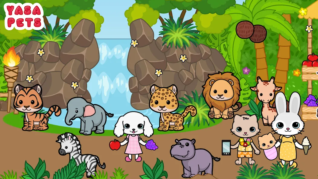 Yasa Pets Island (Яса Петс Айленд)  [МОД Все открыто] Screenshot 4