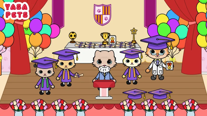 Yasa Pets School (Яса Петс Скул)  [МОД Много монет] Screenshot 3