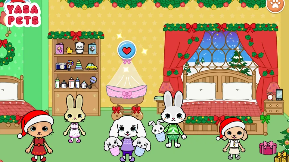 Yasa Pets Christmas (Яса Петс Кристмас)  [МОД Бесконечные деньги] Screenshot 4