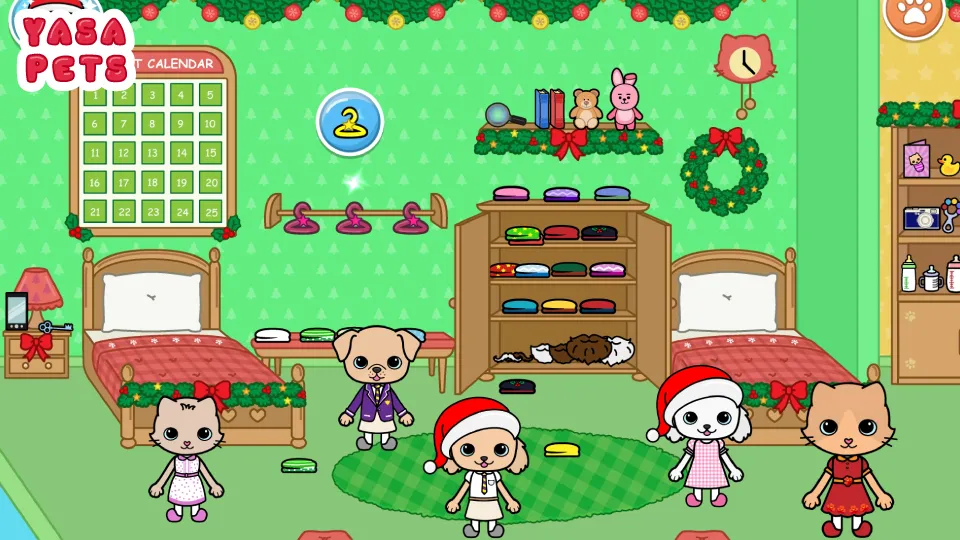 Yasa Pets Christmas (Яса Петс Кристмас)  [МОД Бесконечные деньги] Screenshot 5