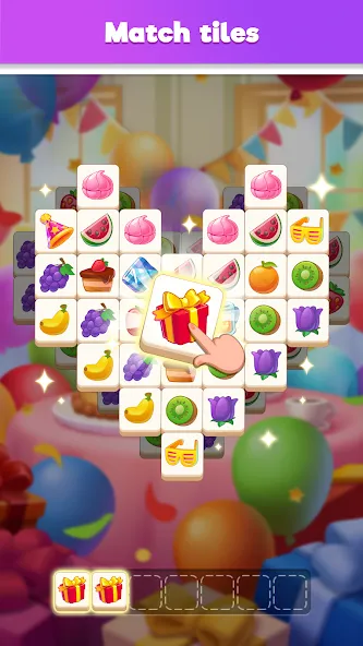 Tile Match Puzzle: Triple Game (Тайл Матч Пазл)  [МОД Много монет] Screenshot 1