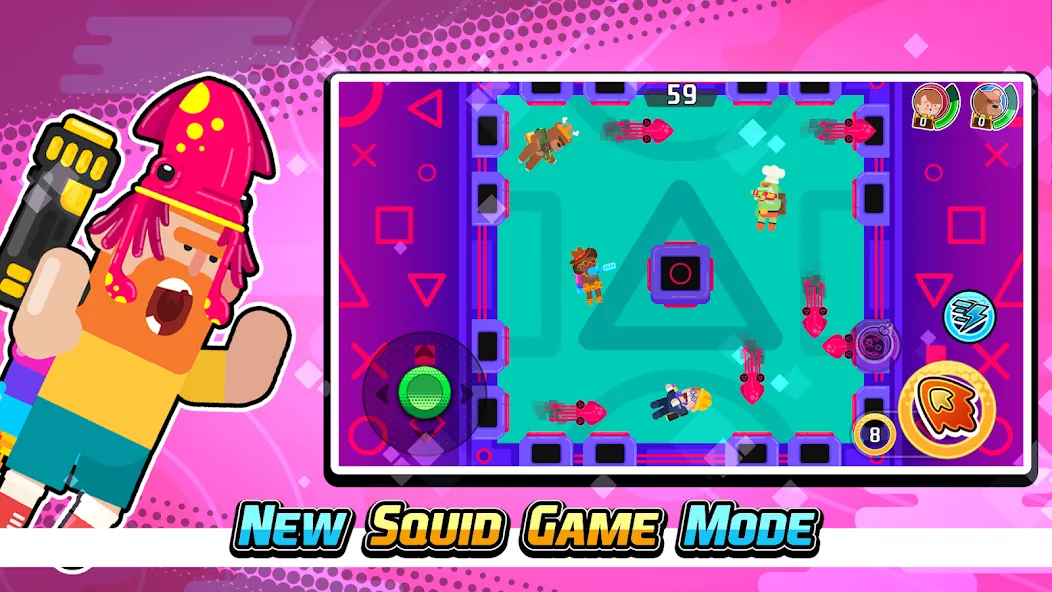 Gravity Brawl: Hero Shooter  [МОД Mega Pack] Screenshot 4