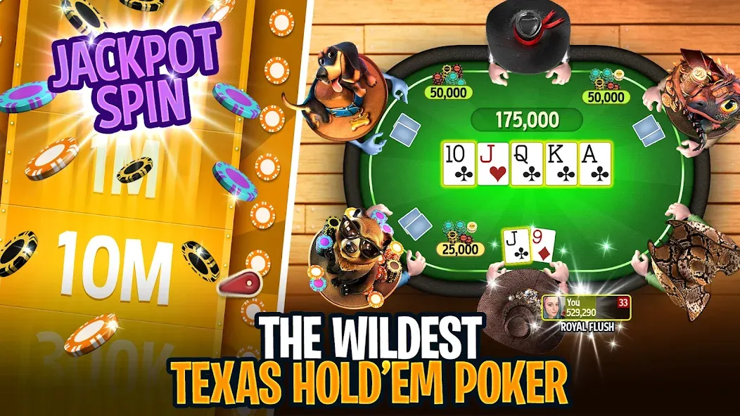 Governor of Poker 3 - Texas  [МОД Unlocked] Screenshot 1