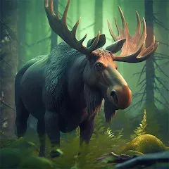 Скачать взлом The Moose - Animal Simulator (Зе Мус)  [МОД Меню] на Андроид