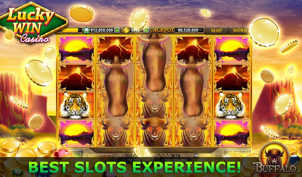 Lucky Win Casino™ SLOTS GAME (Лаки Вин казино СЛОТЫ ИГРА)  [МОД Бесконечные монеты] Screenshot 4