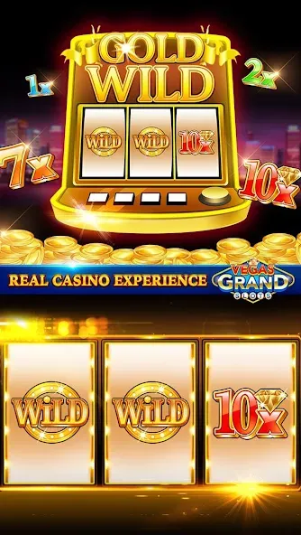 Vegas Grand Slots:Casino Games (Вегас Гранд Слоты)  [МОД Бесконечные деньги] Screenshot 2