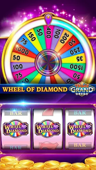 Vegas Grand Slots:Casino Games (Вегас Гранд Слоты)  [МОД Бесконечные деньги] Screenshot 4